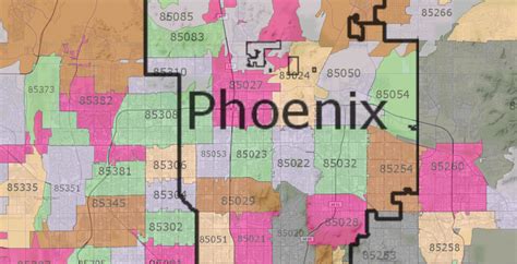 Phoenix Zip Codes List