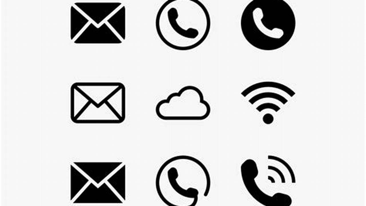 Unveiling the Secrets of Phone & Email Icons for Irresistible Email Signatures