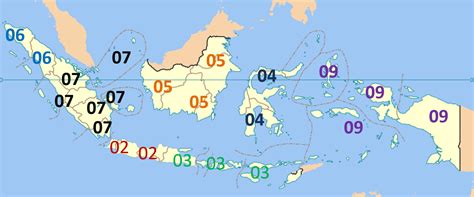 phone area code indonesia