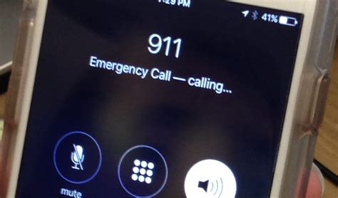 phone calls 911 by itself