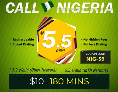 phone card to nigeria how to use