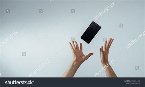 phone falling from hand