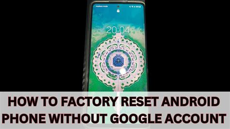 Phone Google How To Reset