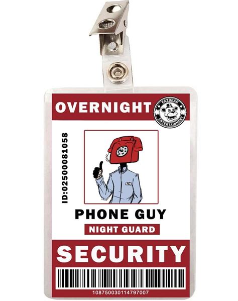 Phone Guy Security Guard