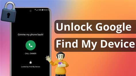 phone locked by find my device
