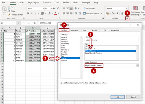 5 Excel Phone Number Tips