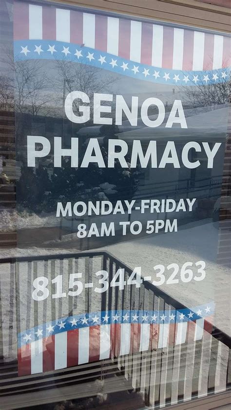 phone number for genoa pharmacy