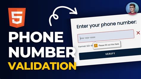 phone number validation code