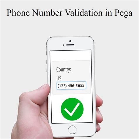 phone number validation in pega