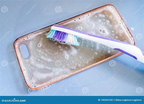Phone Soap Toothbrush