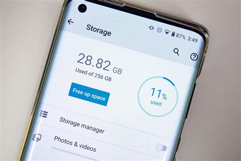 Phone Storage Space