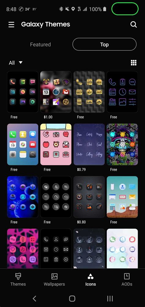 Phone Themes Dark Mode