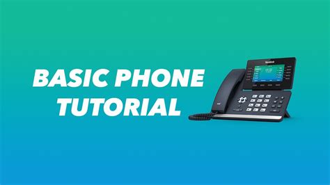 phone tutorial basic