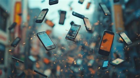 phones falling