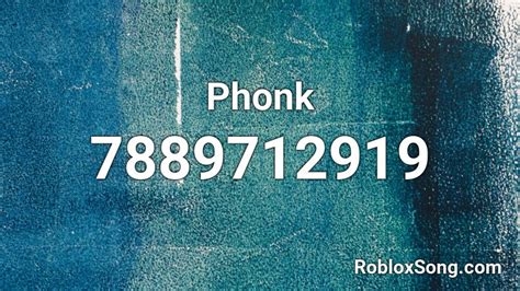 phonk Roblox ID