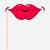 photo booth props printable lips