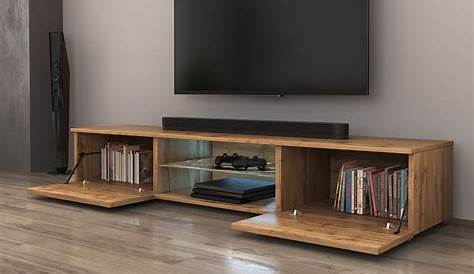 Acheter votre meuble télé moderne en chêne 2 portes 1