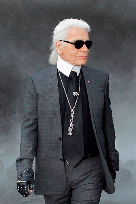 photo de karl lagerfeld