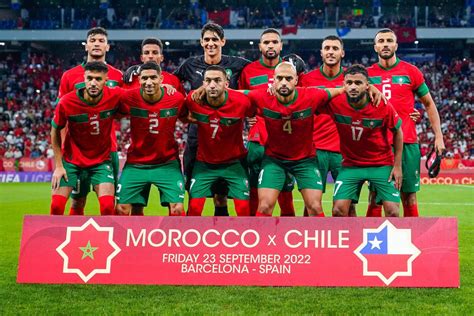 photo equipe maroc 2022