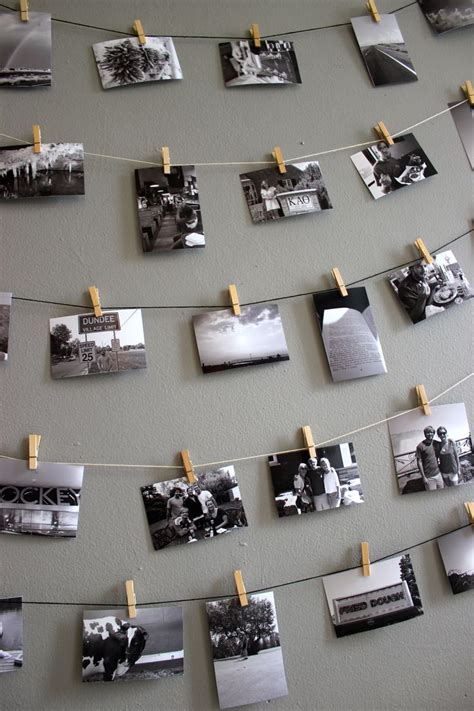 Photo Wall Ideas String