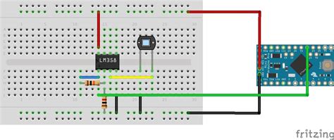 Photodiode Circuit Arduino