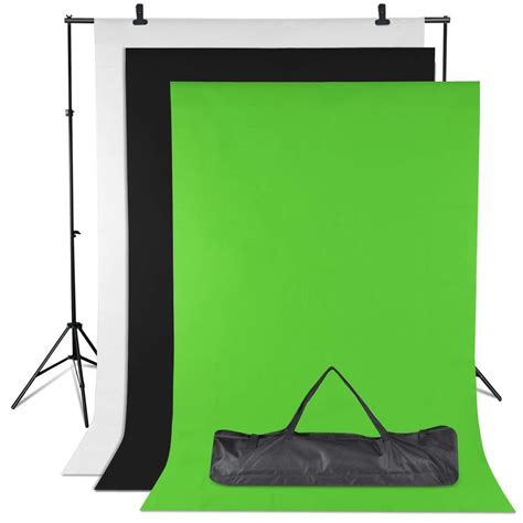 Photography Studio Background Photo Backdrops with Tripod Support Stand