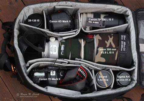 Photography Bag Setup