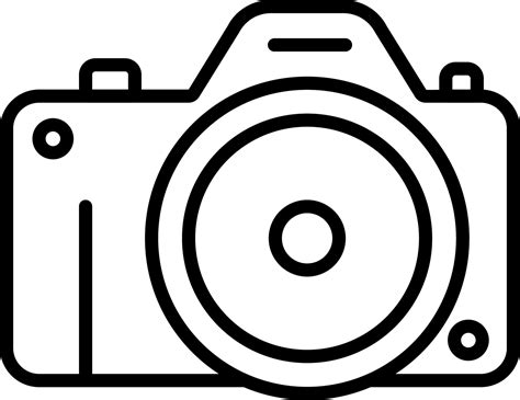 Photography Camera Icon Vector