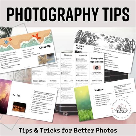 photography tips guide guide tips tutorial
