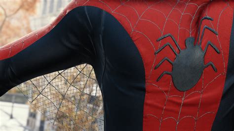 photoreal stark suit spiderman