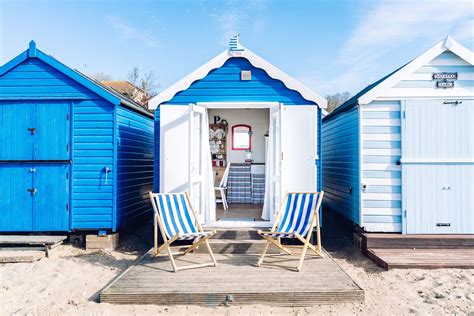 photos of beach huts