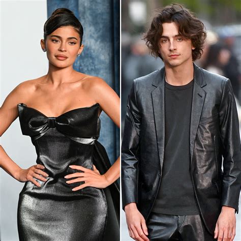 photos of kylie jenner and timothee chalamet