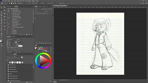 Photoshop How To Remove Line From Notebook Paper