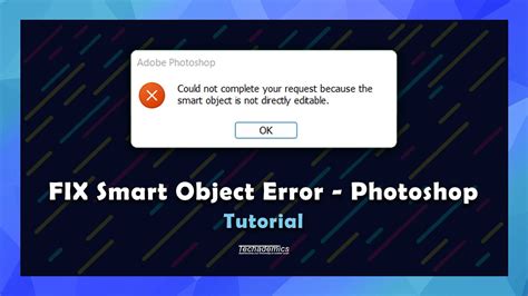 photoshop object not directly editable