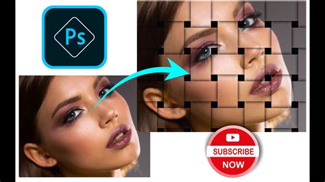 Photoshop Tutorial How To Make A Basket-Weave Effect From A Photo