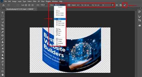 Photoshop Wrap Image Around Box