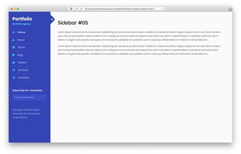Php Bootstrap Sidebar
