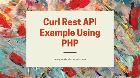 php curl rest api call example
