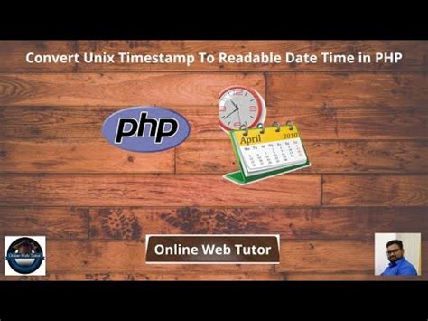 php date to unix timestamp