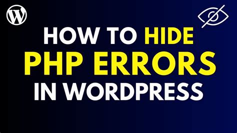 Php Hide Errors
