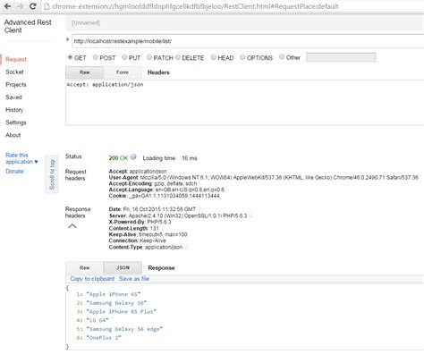 php rest request example