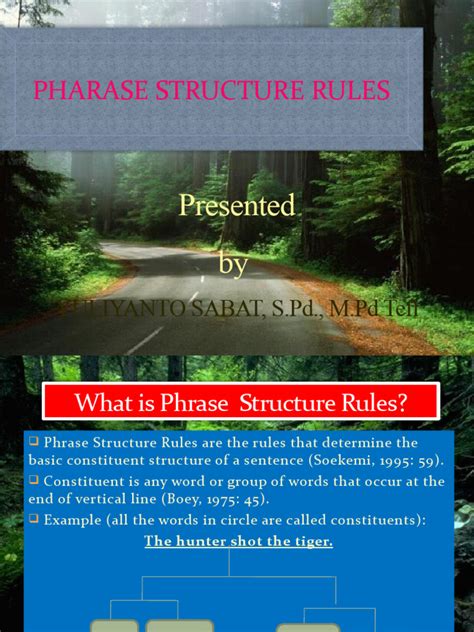 phrase structure rules with examples pdf