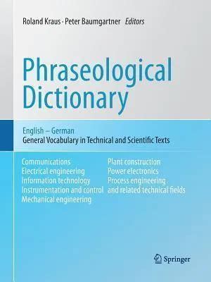 phraseological dictionary