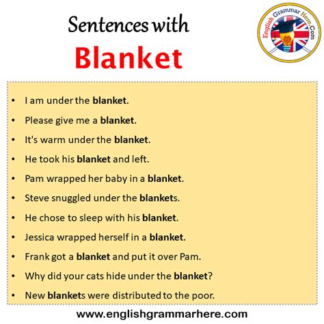 Phrases Using Blanket