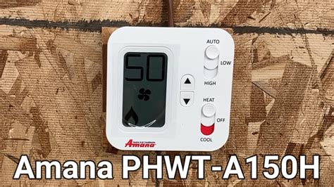 Amana PHWTA150H NonProgrammable Thermostat for sale online eBay