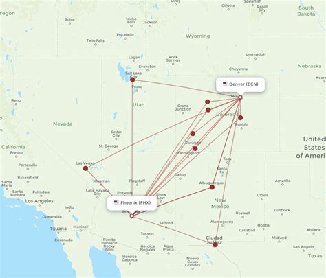 Unveil the Ultimate Route: Phoenix to Denver in Just a Few Flights