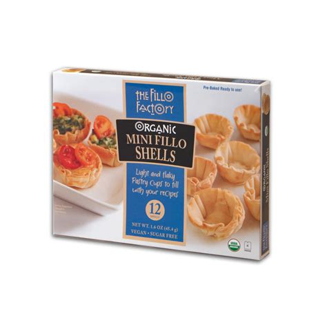 Phyllo Pastry Tart Shells