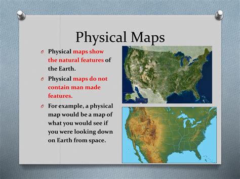 Physical Maps Show What Types Of Information