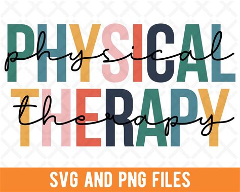 Physical Therapist SVG and Cut Files for Crafters