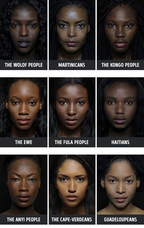 physical characteristics of nigerian women